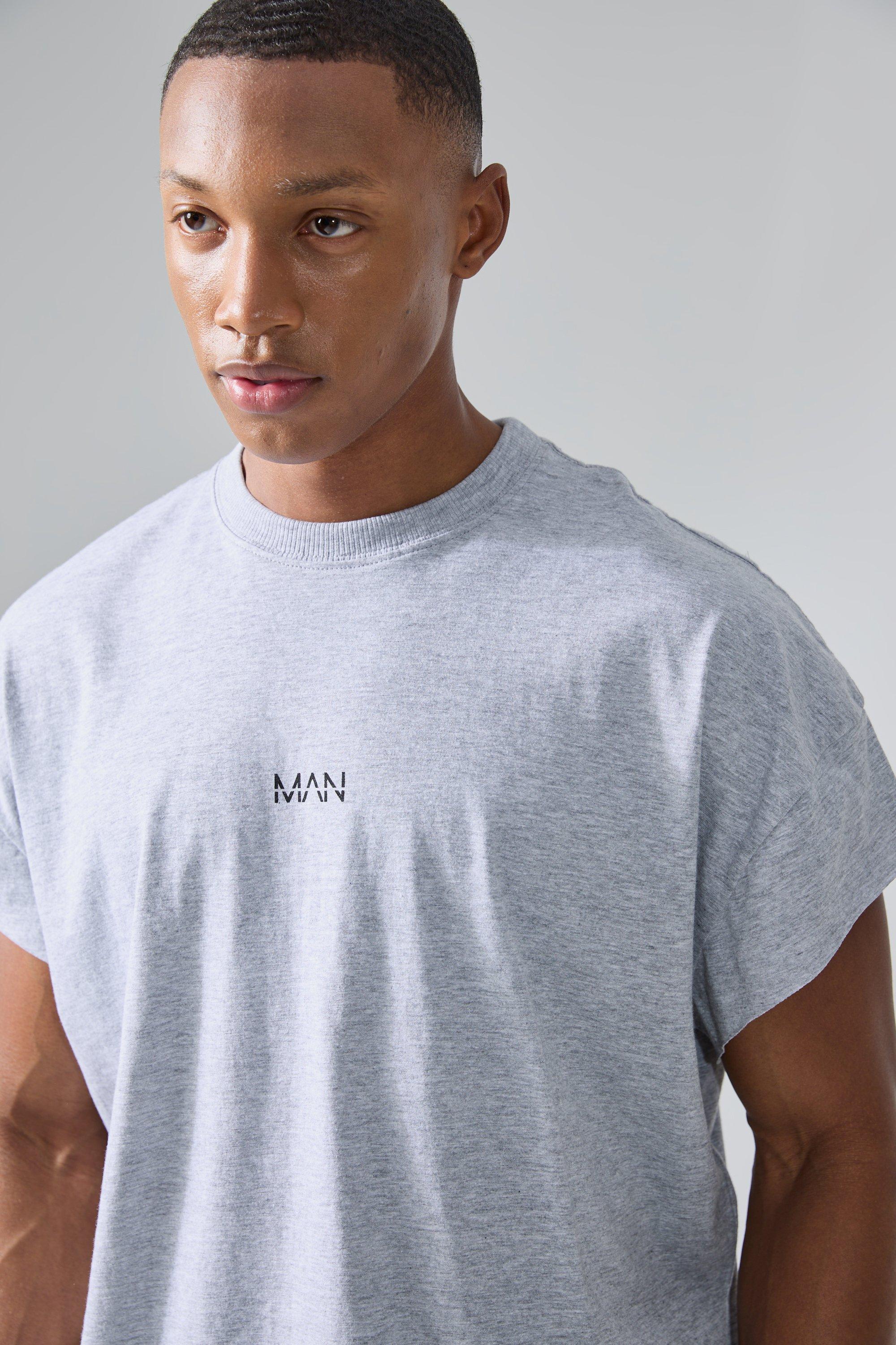 Cut off the shoulder t shirt hotsell